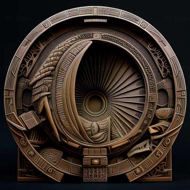 3D model Stargate game (STL)